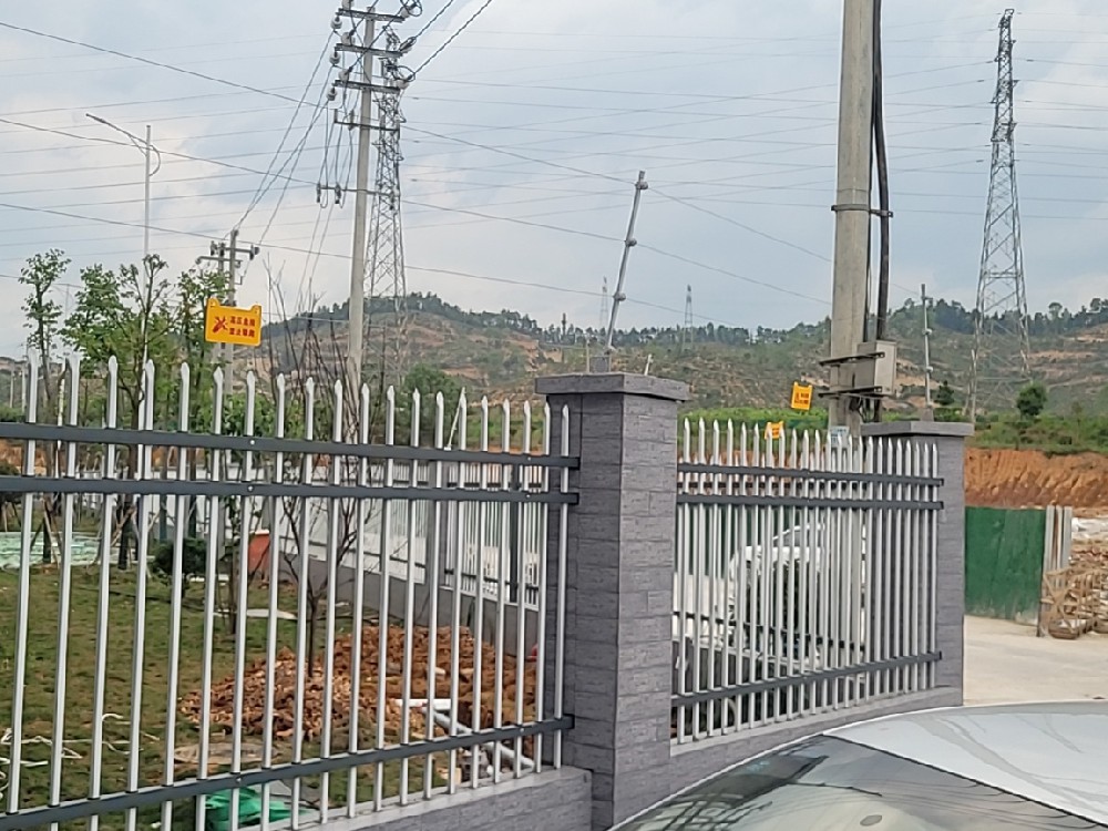 江西安福县化工产业园脉冲电子围栏案例